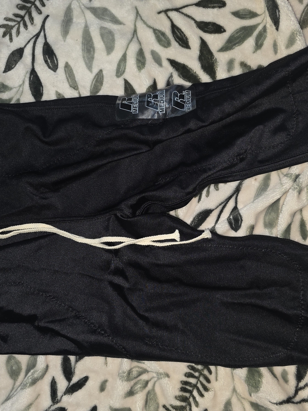 Russell Athletic Men's Black Athletic Drawstring Shorts